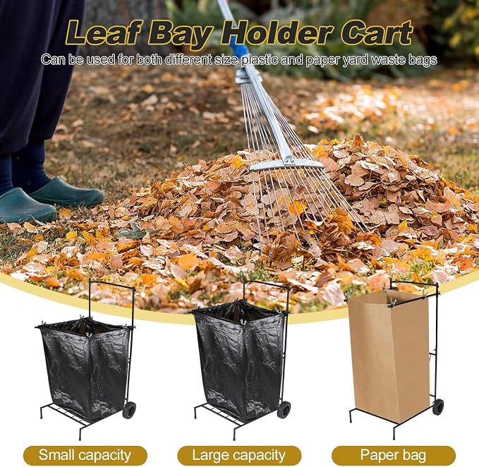 Heavy Duty Portable Trash Bag Holder - Image 3