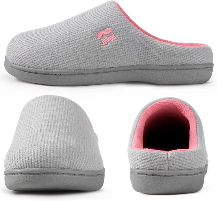 RockDove Women's Original Two-Tone Memory Foam Slipper - Image 3