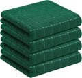 Homaxy 100% Cotton Terry Kitchen Towels, Checkered Designed, Soft and Super by Homaxy