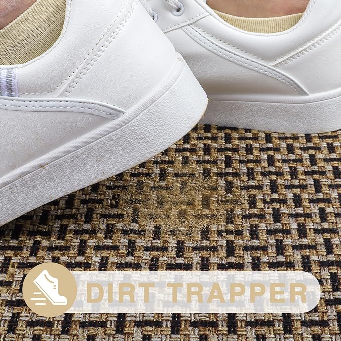 LEKEEPGO Door Mat Indoor Entrance 24"x47", Absorbent Indoor Door Mat Large - Image 5