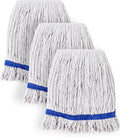 Eyliden 3 Pack Mop Heads Replacement, Universal Commercial Mops by Eyliden