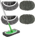 Reusable Microfiber Mop Pads Washable Wet Pads Compatible by Cleanwithoutthehassle