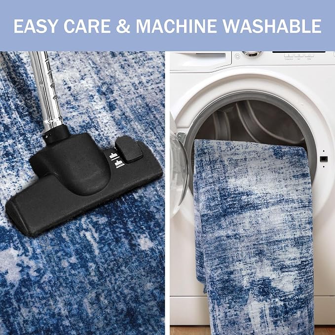 IOHOUZE Abstract Area Rugs 8x10 Ft Washable Large Rugs - Image 3