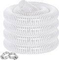 Dust Collection Hose 2 in × 20 ft Heavy Duty Clear Flexible PVC Reinforced by ZY-hosetube