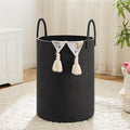 Laundry Basket, Woven Cotton Rope Laundry Hamper, 60L by Artfeel