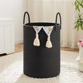 Laundry Basket, Woven Cotton Rope Laundry Hamper, 80L by Artfeel