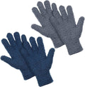 Patelai 2 Pairs Microfiber Gloves by Patelai