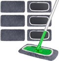 6 Pack Reusable Microfiber Mop Pads Compatible by INFICRIME
