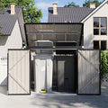 Aoxun 3.3' x 5.6' Metal Storage Shed by Aoxun