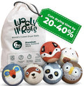 No More Dryer Sheets! Reusable Wool Dryer Balls XL 6-Pack by WOOLYHEROES