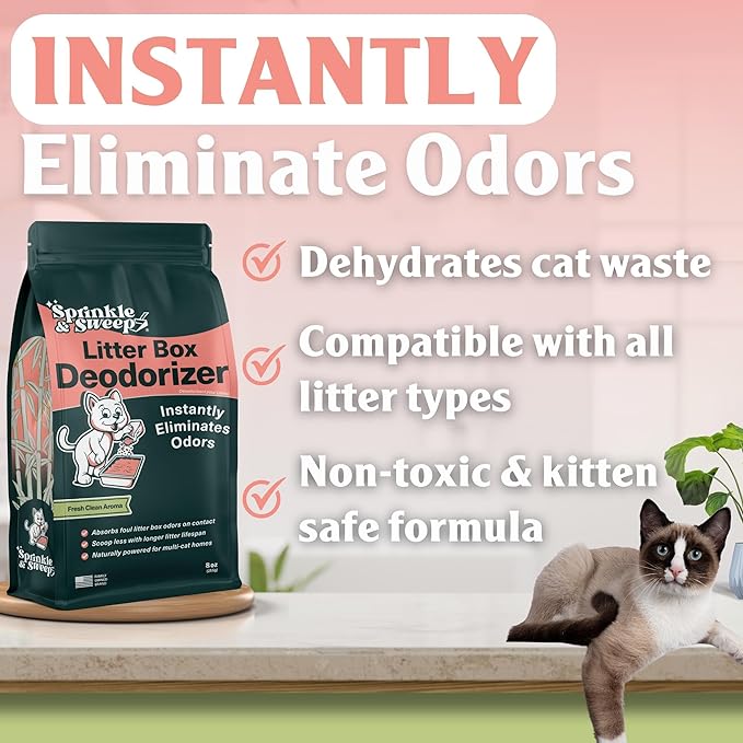 Litter Box Deodorizer | Cat Litter Deodorizer | Smell Control - Image 2