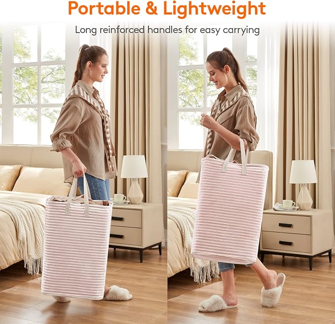 Lifewit Laundry Hamper Large Collapsible Laundry Basket, Freestanding - Image 4