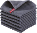 Homaxy 100% Cotton Waffle Weave Kitchen Dish Cloths, Ultra Soft Absorbent Quick by Homaxy