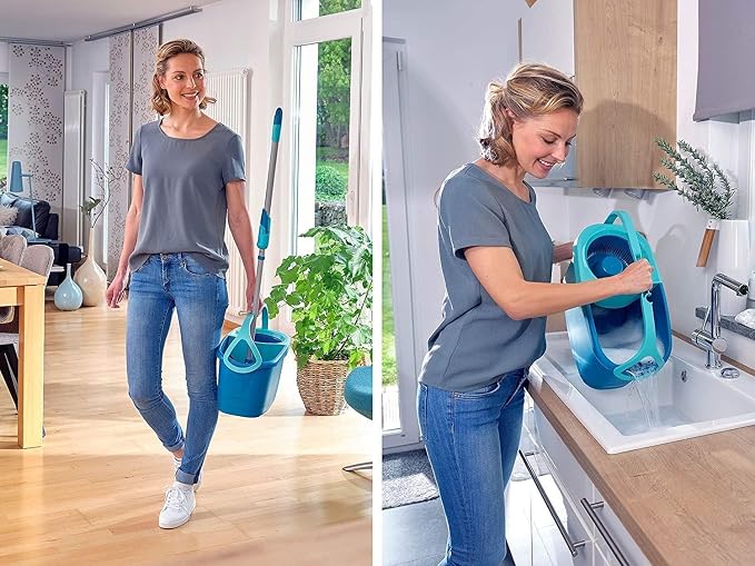Leifheit Clean Twist Spin Mop and Bucket Set - Image 5