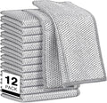 AIDEA Non Scratch Wire Dishcloth 12PK, Wire Dishwashing Rag by AIDEAHOME