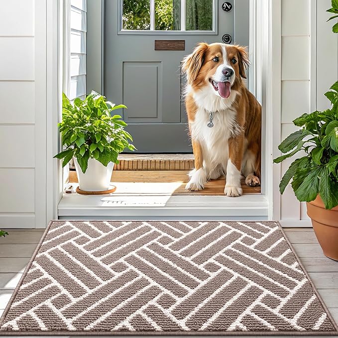 OLANLY Indoor Door Mat, 36x24 Inch, Dirt Resistant and Absorbent, Non-Slip - Image 6