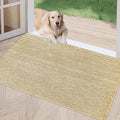 REFETONE Indoor Doormat, Front Door Mat 24"x36" Absorbent Rubber Backing Non by Refetone