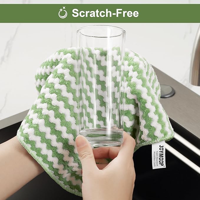JOYMOOP Microfiber Cleaning Cloth, Mixed Color Towels - Image 8