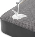 Hanherry 100% Waterproof Queen Size Mattress Protector, Rayon Made from Bamboo by Hanherry