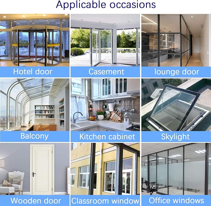 TAROSE Weather Stripping, Silicone Door Seal Strip Door, Transparent 16 Feet - Image 6