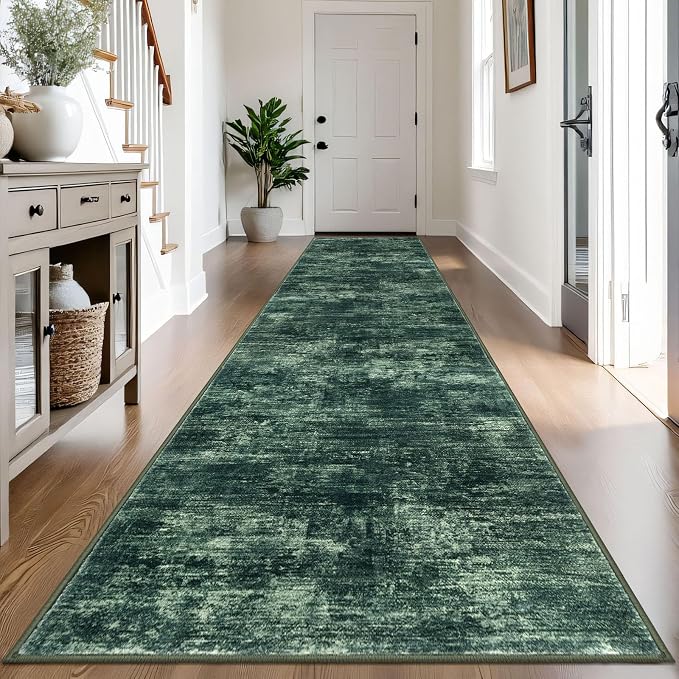 IOHOUZE Abstract Runner Rug 3x14 Ft Washable Runners by iOhouze