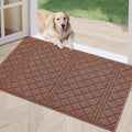 REFETONE Indoor Doormat, Front Back Door Mat 24"x36" Rubber Backing Non Slip by Refetone