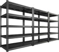 REIBII 72" H Garage Shelving Load 2500 LBS, Heavy Duty Storage Shelves by REIBII