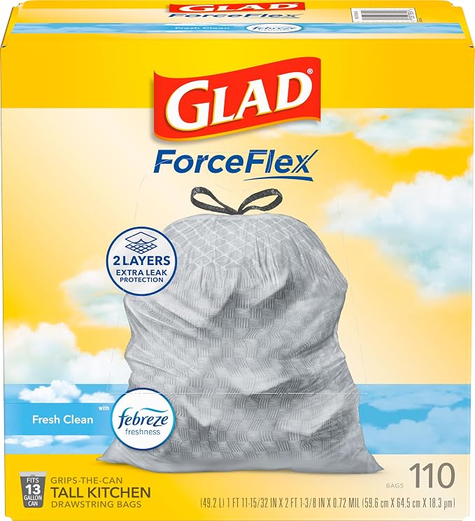 Glad Tall Kitchen Drawstring Trash Bags - Image 9