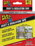 Flex Seal Draft and Insulation Sealing Tape, Rubberized, Weatherproof Strip by FlexSealProducts