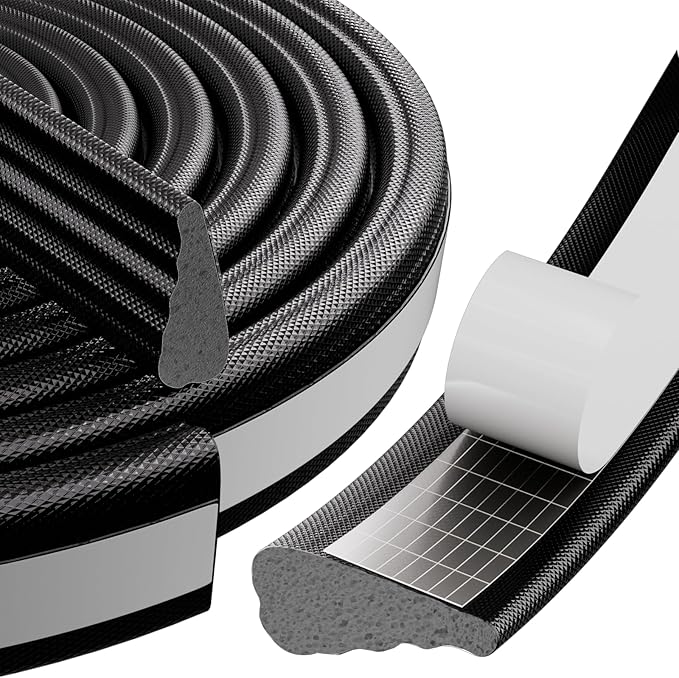 118" Wedge Weather Stripping Door Seal Strip by MUSRCYIO