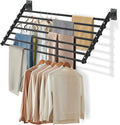 Wall Mounted Clothes Drying Rack 43 Inch – Foldable Laundry Drying Rack by Unknown