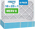 Aerostar 16x25x1 MERV 8 by AirFiltersDelivered