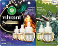 Air Wick Plug In Vibrant Scented Oil, Campfire + Winter Woods, Air Fresheners by AirWick