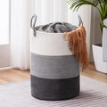 YOUDENOVA Woven Rope Laundry Hamper Basket, 58L Tall Luandry Basket, Baby by YOUDENOVA