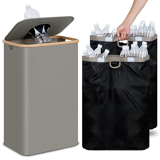 efluky Recycle Bin 26 Gallon, 100L Recycle Bin by efluky
