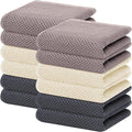 Homaxy 100% Cotton Waffle Weave Kitchen Dish Towels, Ultra Soft Absorbent Quick by Homaxy