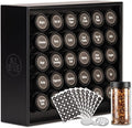 AllSpice Spice Rack Organizer, 525 Unique Labels, Countertop or Wall Mount by AllSpice