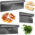Bakerpan Stainless Steel Heavy Duty Dough Cutter, 3 Size Set by Forallyourbakingneeds