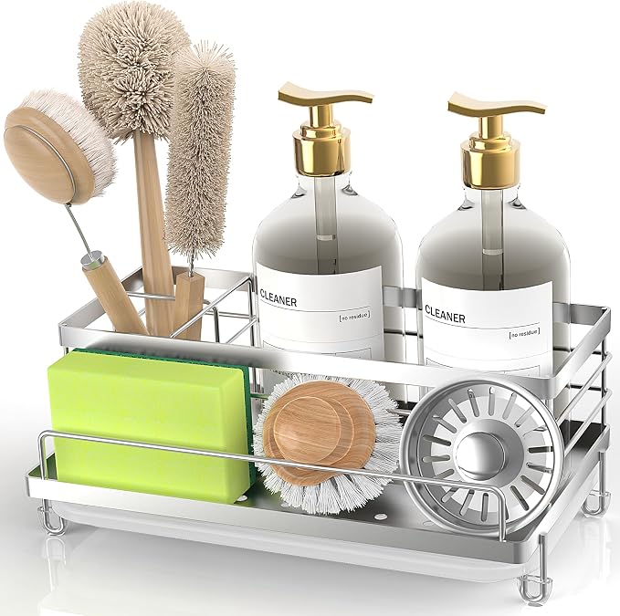 Cisily Stainless Steel Sponge Holder by CISILYHOMELIFE