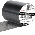 Wohohoho Window Screen Repair Tape, 2 in X 20 FT Black Screen Patch Repair Kit by wohohoho