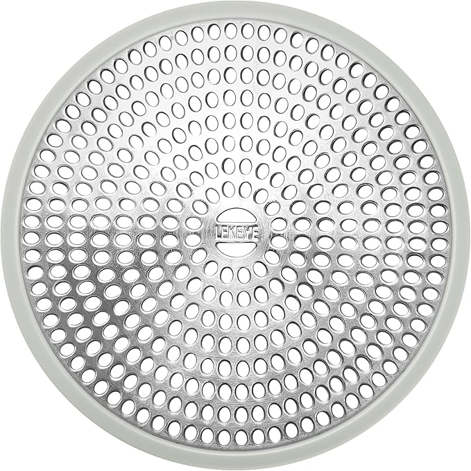 LEKEYE Shower Drain Hair Catcher | Strainer | Shower Stall Drain Cover | by LEKEYE