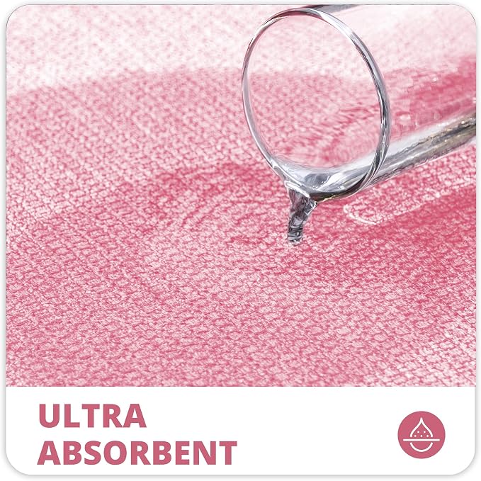 Toilet Rugs U Shaped Bathroom Rug, Machine Washable Non Slip Quick Dry Super - Image 3