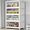 140Gal Plastic Stackable Storage Bins by BROVIEW-EnjoytheArtofLife