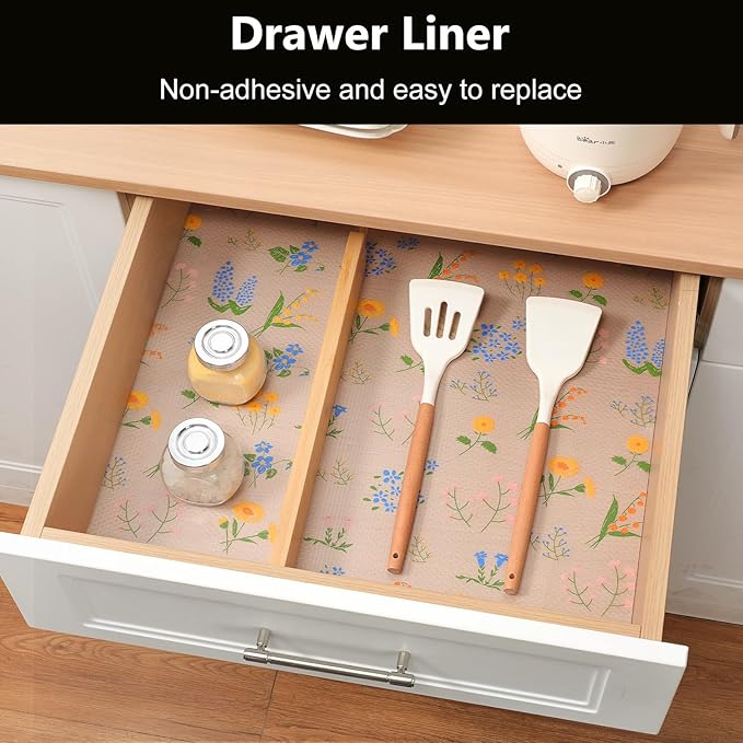 INNOLITES INNOLITES Non-Slip Shelf Liner – Cabinet & Drawer Liner Non-Adhesive - Image 2