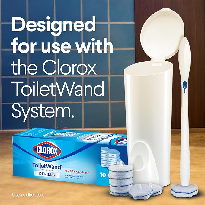 Clorox ToiletWand Toilet Cleaner Refills, Toilet brush - Image 3