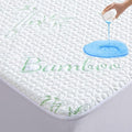 GOONIK Queen Mattress Protector, Breathable Bamboo Viscose Waterproof Queen by GOONIK