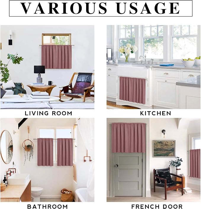 RYB HOME Living Room Curtains Blackout - Image 8