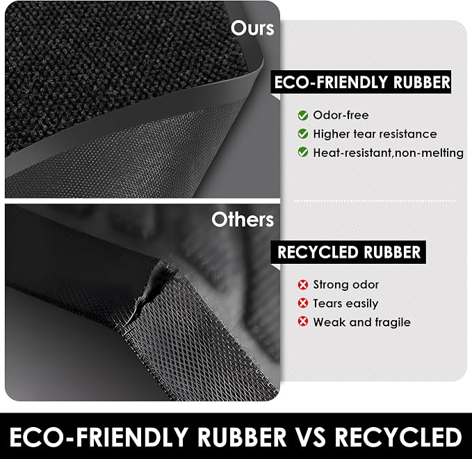 4′ x 49′ Front Door Mat Indoor Outdoor Entrance, Commercial Floor Mat Heavy - Image 9