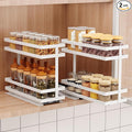 2 Pack Pull Out Spice Rack Organizer by MUSTORN