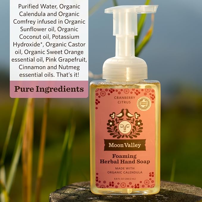 Moon Valley Herbal Foaming Hand Soap - Image 3